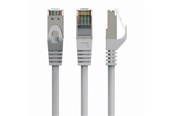 Verkkokaapelit - Gembird Cablexpert patch cable - 25 m - grey - Harmaa - 25m - PP6A-LSZHCU-25M