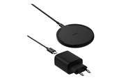 Puhelin - Adapterit & Laturit - Belkin BoostCharge wireless charging pad - + AC power adapter - 15 Watt - WIA012KQBK