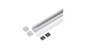 Smart Home - Älykoti - Light Solutions Aluminiumsprofil - Model L - 20mm LED strip - Alu - 5714255011142
