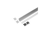 Smart Home - Älykoti - Light Solutions Aluminiumsprofil - Model L (Indbyg) - 20mm LED strip - Alu - 5714255011173