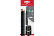 Kirjoitus- ja piirustustarvikkeet - Faber-Castell Graphite Penci Set 3 pcs B - 580024