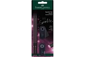 Kirjoitus- ja piirustustarvikkeet - Faber-Castell Graphite Pencil Sparkle Set - 118296