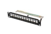 Räkit - Rack - Lanberg - patch panel (blank) - 12 port FTP - 1U - PPKS-9212-B