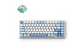 Näppäimistöt - MCHOSE G75 Pro Wireless Gasket Mounted - Blue - Pelinäppäimistö - ilman numpadia - Englanti (US) - Sininen - G75-4A