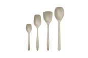 Keittiövälineet - Rosti - Classic kitchen spoons Set of 4 - Hummus - 30126