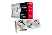 Näytönohjaimet - ASUS Radeon RX 9070 XT Prime OC White - 16GB GDDR6 RAM - Näytönohjaimet - 90YV0L75-M0NA00