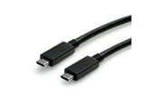USB kaapelit - Roline - USB-C cable - 24 pin USB-C to 24 pin USB-C - 50 cm - 11.02.9056