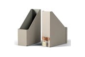Arkistointi & Säilytys - Leitz  Puro lehtikotelo, 100 % kierrätyskartonki, 2 kpl, Beige - 24710012