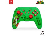 Pelit - lisävarusteet - PowerA Wireless Controller for Nintendo Switch - Hungry Yoshi - NSGP0446-01