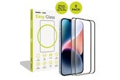 Puhelintarvikkeet - Näytönsuojat - Mobile Origin EasyGlass iPhone 17e/16e/14/13/13 Pro - 2 pack - FRL-EG-i14-2pk