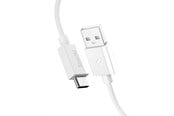 USB kaapelit - Spigen Essential 60W - USB-A <-> USB-C - 1m - Valkoinen - ACA08715