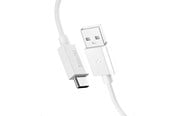USB kaapelit - Spigen Essential 60W - USB-A <-> USB-C - 2m - Valkoinen - ACA08716