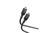 USB kaapelit - Spigen Essential 100W - USB-C <-> USB-C - 2m - Musta - ACA09460