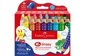Kirjoitus- ja piirustustarvikkeet - Faber-Castell Colour pencil Grippy set 16 w. sharpener - 110645