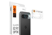 Puhelin - Muut lisävarusteet - Spigen Glass tR EZ Fit Optik 2 Pack - crystal clear - Google Pixel 10 Pro XL - AGL09663