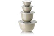 Keittiötarvikkeet - Rosti - Margrethe Bowls - Set of 4 + Lids (Hummus) - 29970