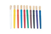 Luovat leikit - Colorations - Plastic Thick Paint Brushes 10 pcs. - 10PCB