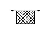 Valaisimet - SIRIUS Top-Line Energy Net Supplement Set 100 LED 2x1.5 m - 50831