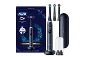 Sähköhammasharjat - Oral-B Hammasharja iO9 Black Gift Pack incl. Charging Travel Case + 2 extra brush heads - 8006530069199