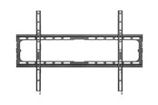 Seinäkiinnitys, AV-kiinnikkeet & AV-kalusteet - Deltaco mounting kit - fixed - for flat panel - up to 45 kg - black - Max 45 kg - recommended for 80" - ARM-523-B