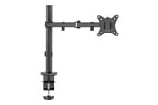 Näytön kiinnitys - Deltaco mounting kit - adjustable arms - for LCD display - rotate tilt swivel up to 9 kg - black - ARM-0303-B