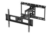 Seinäkiinnitys, AV-kiinnikkeet & AV-kalusteet - Deltaco Office mounting kit - full-motion - for LCD TV / curved LCD TV - heavy-duty.80 kg - black - Max 80 kg - recommended for 86" - ARM-0260-B