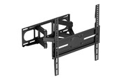 Seinäkiinnitys, AV-kiinnikkeet & AV-kalusteet - Deltaco mounting kit - full-motion - for curved / flat panel - 3-way tilt swivel up to 40 kg - black - Max 40 kg - recommended for 70" - ARM-1202-B