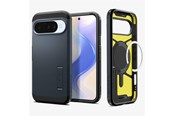 Puhelin - Kannet ja kotelot - Spigen Tough Armor MagSafe - metal slate - Google Pixel 10 Pro/Pixel 10 - ACS09706