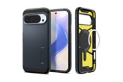 Puhelin - Kannet ja kotelot - Spigen Tough Armor MagSafe - metal slate - Google Pixel 10 Pro XL - ACS09729