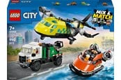 LEGO® - LEGO City 60505 Lentokone, huoltoauto ja ilmatyynyalus - 60505