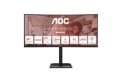 Näyttö - 34" AOC CU34E4CV - 3440x1440 (UWQHD) - 120Hz - VA - 90W USB-C - KVM switch - CU34E4CV