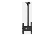 Seinäkiinnitys, AV-kiinnikkeet & AV-kalusteet - SMS Func mounting kit - for flat panel - medium single - black - Max 50 kg - recommended for 60" - 02-114-1