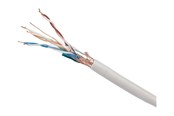 Verkkokaapelit - Gembird Cablexpert bulk cable - 305 m - grey - Harmaa - 305m - SPC-5004E