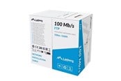 Verkkokaapelit - Lanberg bulk cable - 100 m - grey - Harmaa - 100m - LCF5-10CC-0100-S