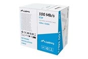 Verkkokaapelit - Lanberg bulk cable - 100 m - grey - Harmaa - 100m - LCF5-11CC-0100-S