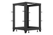Räkit - Rack - Lanberg - rack - 600 x 600 - 1100 adjustable - 15U - OR01-6115-B