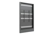 Seinäkiinnitys, AV-kiinnikkeet & AV-kalusteet - Multibrackets M Pro Series stand - covered - enclosure totem - black - Max 60 kg - recommended for 98" - 7340234810598