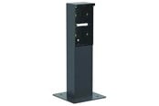Sähkökytkimet - Niko-Servodan Hydro garden post with 2 functions including mounting flange, black - 761-36920