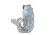 Sisustus - Bloomingville - Hiro Vase - Blue - Stoneware - 82061997