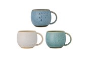 Keittiötarvikkeet - Bloomingville - Harriet Mug (Set of 3) - Blue - 82072559