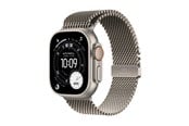 Älykellot, Urheilukellot & Aktiivisuusrannekkeet - Apple Watch Ultra 3 GPS + Cellular 49mm Natural Titanium Case with Natural Titanium Milanese Loop - Small - MEWW4DH/A