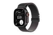 Älykellot, Urheilukellot & Aktiivisuusrannekkeet - Apple Watch Ultra 3 GPS + Cellular 49mm Black Titanium Case with Black Titanium Milanese Loop - Medium - MF1Q4DH/A