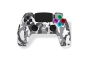 Pelit - lisävarusteet - Freaks And Geeks Wireless Controller for PS4 with 3.5mm jack slot - LED - White Camo - Wireless Controller - Sony PlayStation 4 - 140142C