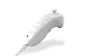 Pelit - lisävarusteet - Freaks And Geeks Nunchuk Controller - White (Wii/Wii U) - Wired Controller - Nintendo Wii U - 200041G