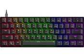 Näppäimistöt - Speed-Link ATMOS RGB Rainbow - Pelinäppäimistö - Englanti (US) - SL-670015-BK-US