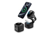 Puhelin - Adapterit & Laturit - Energizer 3-In-1 Langaton Latausasema - 65W USB-C PD - WCP311