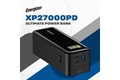 Powerbank - Energizer Varavirtalähde - 140W - 2x USB-C PD 3.1 - USB-A Powerbank - musta - 27000 mAh - XP27000PD