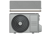 Lämpöpumput - ELL Front 12 air/air heatpump with WiFi 4.4kW 110 m² Silver - 100865