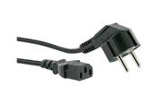 Sisäiset virtakaapelit - Schwaiger - power cable - power IEC 60320 C13 to power CEE 7/7 - 1.8 m - CK80 531