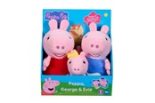 Pehmolelu - Peppa Pig 3pk plush - 8423